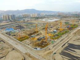 蘭州恒大山水城項目D、E地塊土石方工程施工